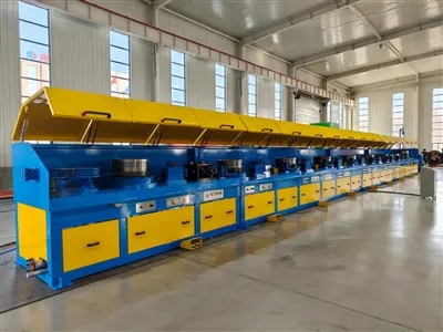 Fòme machin fil ribbed ak lis